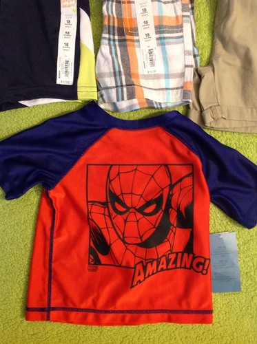 ~18 Months Boys Clothes Lot NEW! Shirts, Shirts, & Swim Top!~