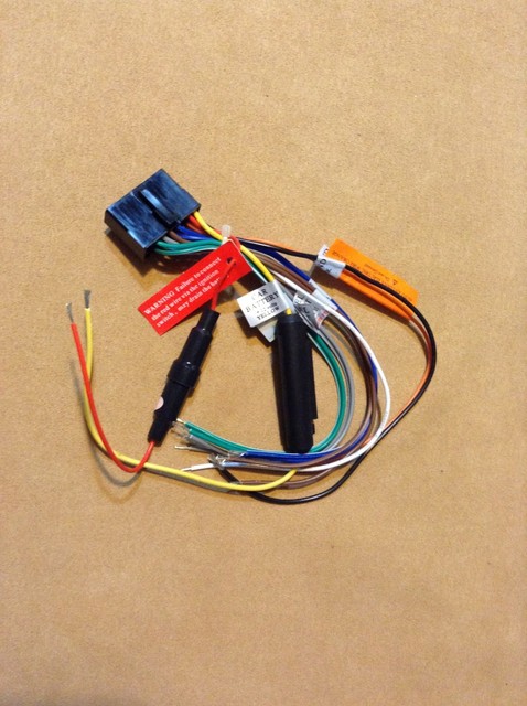 Vr Vrcdsdu Car Stereodvd Player Wiring Harness Rare