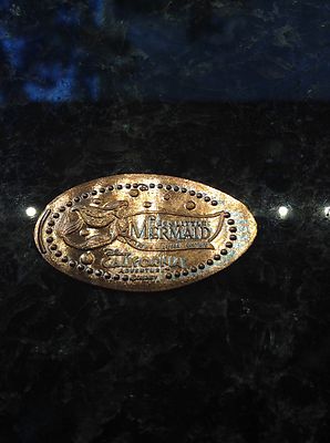 Disneyland California Adventure DCA Souvenir penny Little Mermaid Ariel logo #11