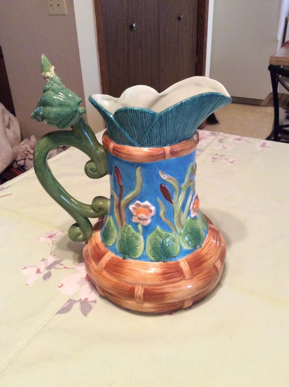 House Of Hatten Peggy Fairfax Herrick Frog Pitcher 10