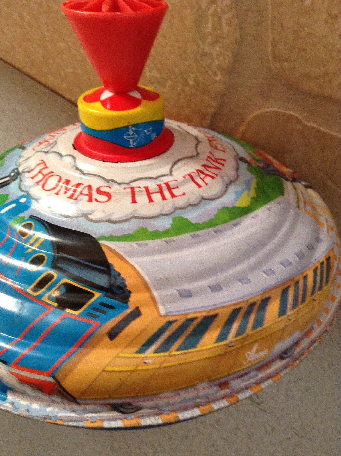 Thomas The Tank Engine Britt Allcroft Thomas Spinning Top 1989