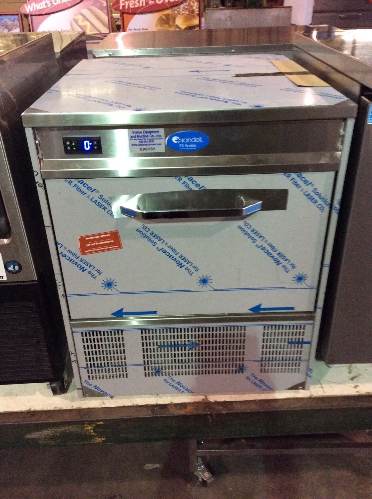 RANDELL FX-1UC-290 2.7 cu ft FX SERIES UNDERCOUNTER REFRIGERATOR OR FREEZER