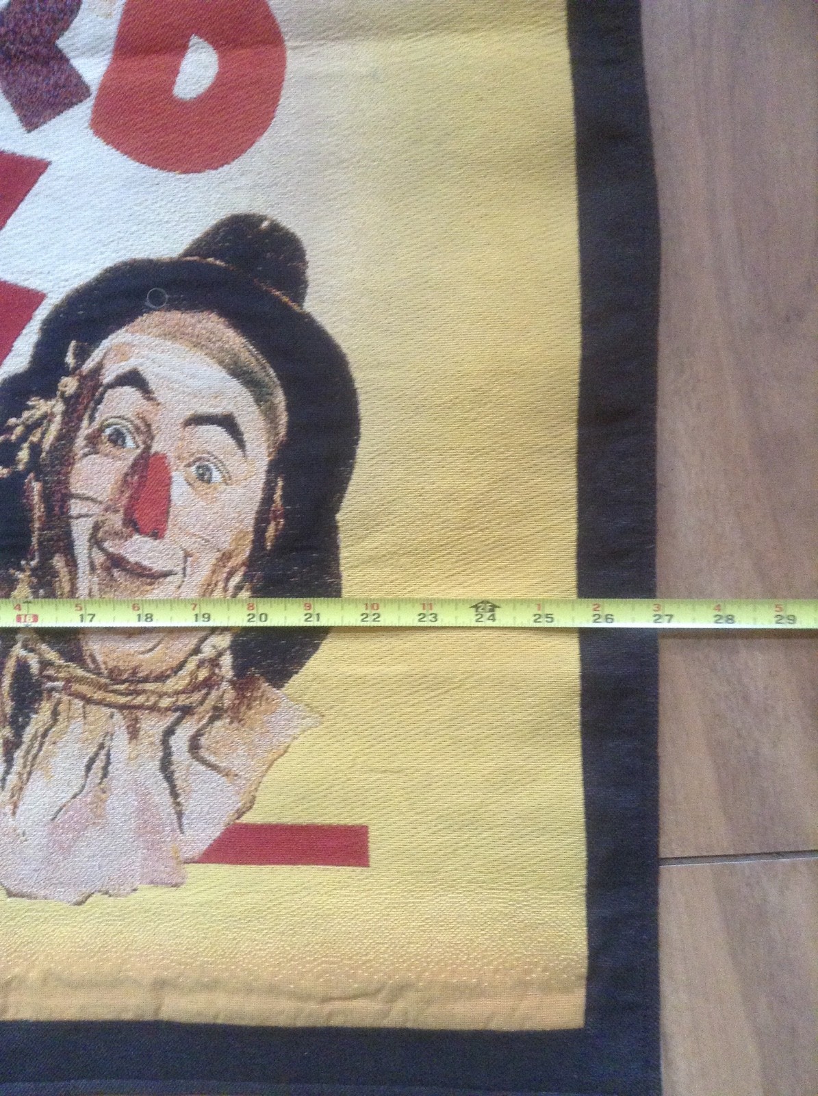 WIZARD OF OZ LARGE THROW - NEW W/TAGS