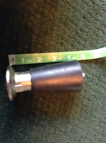 LOT OF 7 VINTAGE MODERN BLACK PLASTIC STAINLESS STEEL 4