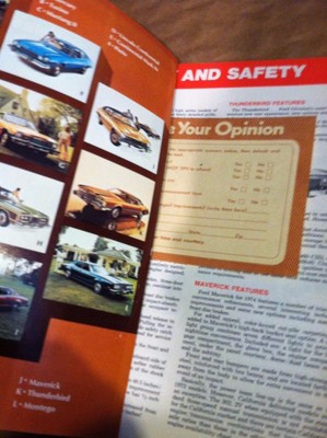 +++ Vintage FORD SHOP TIPS  -- sept 1973  --  1974 ANNOUNCEMENT ISSUE