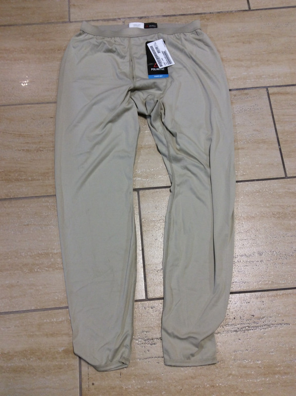Polartec Lightweight Cold Weather Drawers Gen III Tan Size Large