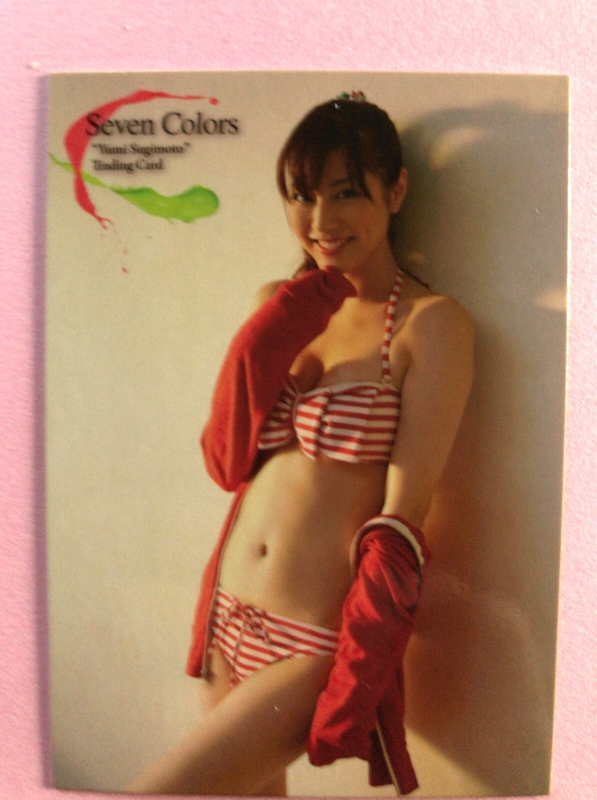 セクシーカード　931 らもん RG20 Yumi Sugimoto TCG CARD 2013 Seven Colors gravure Bikini Girl
