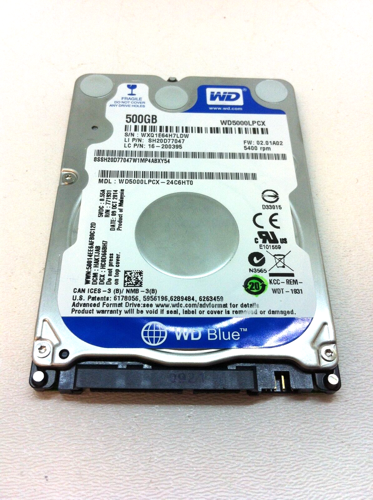 PCパーツ HP Inc. HDD 500GB 5400RPM SATA Amazon.com: New Genuine Hard Drive for HP 500GB 5400 RPM