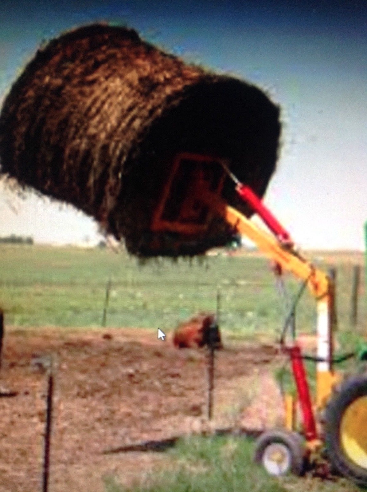 Ag Krane, 3 point Hydraulic Loader,  Round / Square bail mover