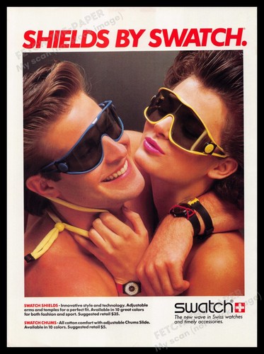 Chums 1980s Print Advertisement Ad 1985