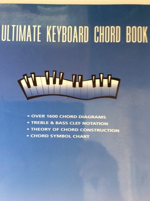 KEYBOARD CHORD BOOK ULTIMATE sheet music songbook jazz piano et.al.