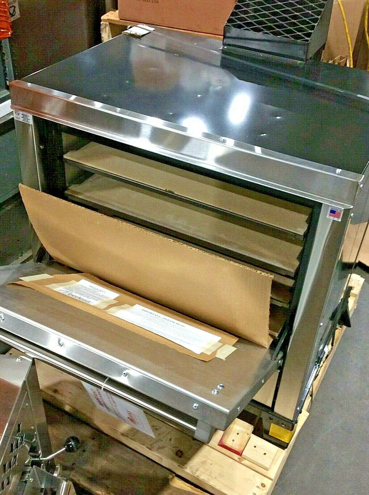 PEERLESS C131P MAXIMIZER GAS HEARTH PIZZA OVEN WITH STONE DECKS