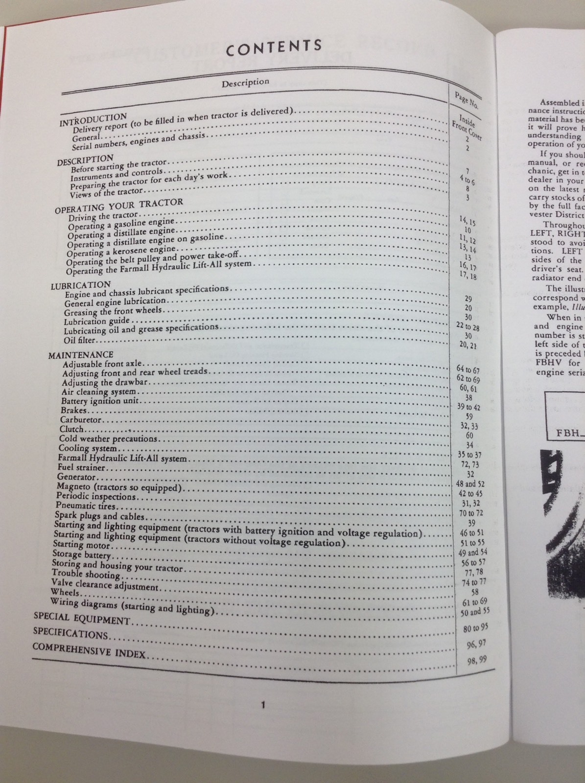 Farmall H Hv Tractor Owners Operators Manual International Mccormick Quick Ship