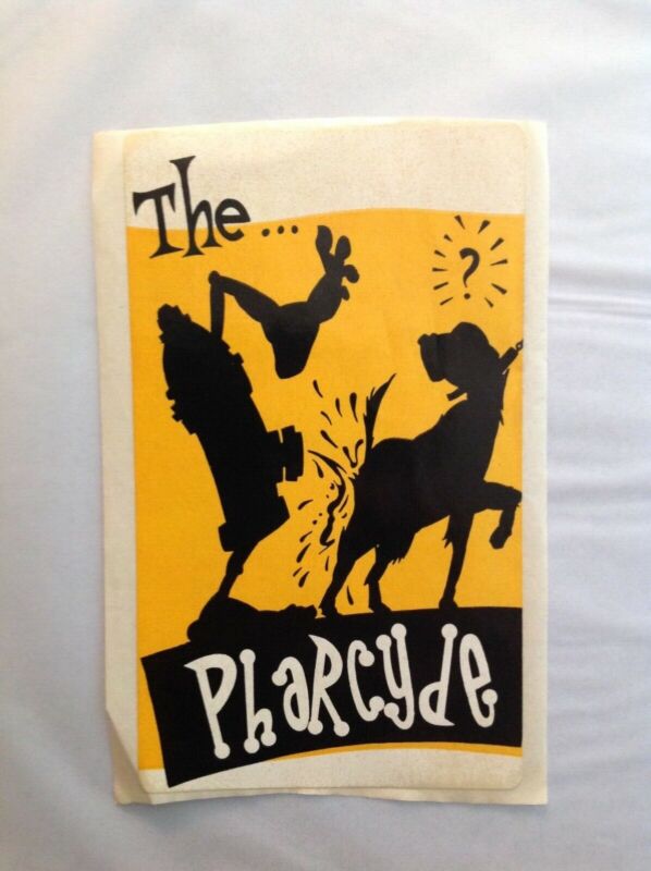 Vintage The Pharcyde Sticker Bizarre Ride II 2 Hip Hop Promo 1992 Rare Unstuck 1