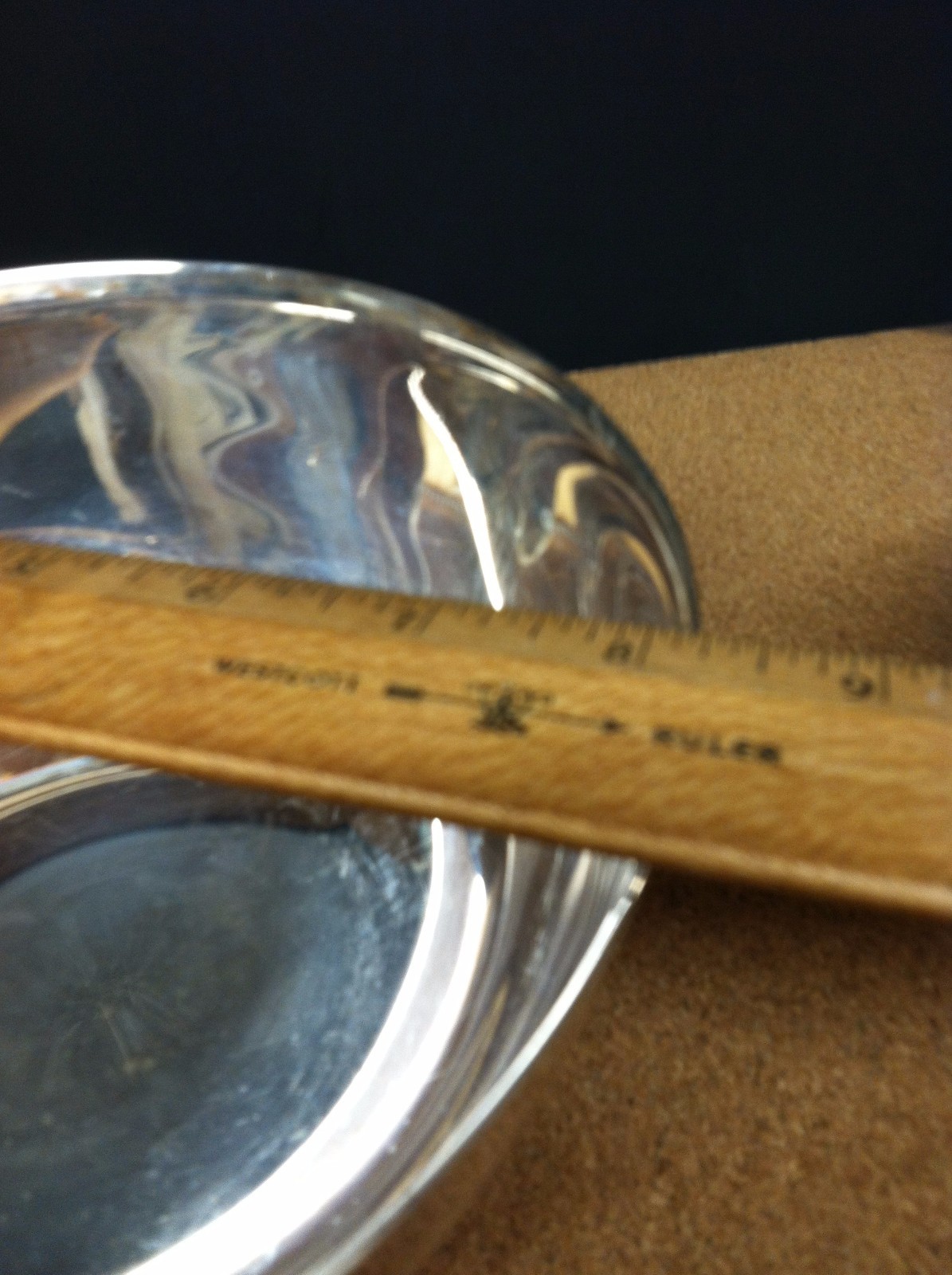 PAUL REVERE FOOTED SONS OF LIBERTY BOWL SILVER PLATE  8