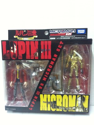 Takara Microman ML-SP01 LUPIN III 3 3rd 4'' Action Figure MIB, 2007
