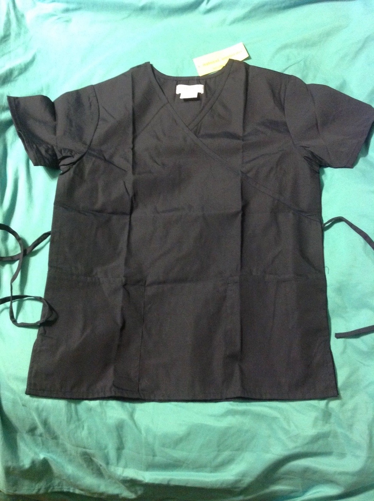 Natural Uniforms Women's Mock Wrap Scrubs (Sets) Size Small Navy Blue New