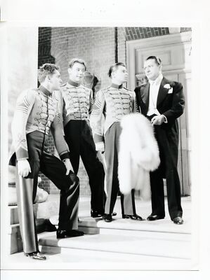 Best Foot Forward-William Gaxton-Tommy Dix-Kenny Bowers-8x10-B&W-Promo-Still