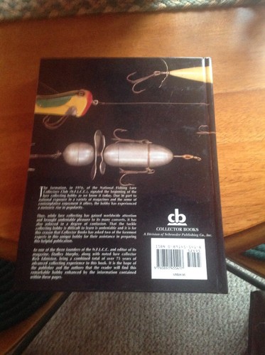 Vintage Fishing Lure Collectibles Book Price Guide Hardcover