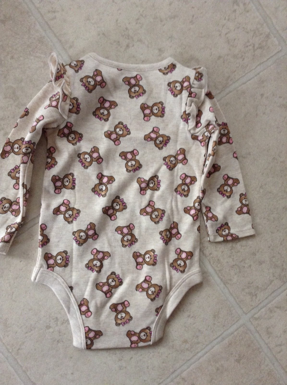 12 month LS Flutter Creeper Garanimals bear