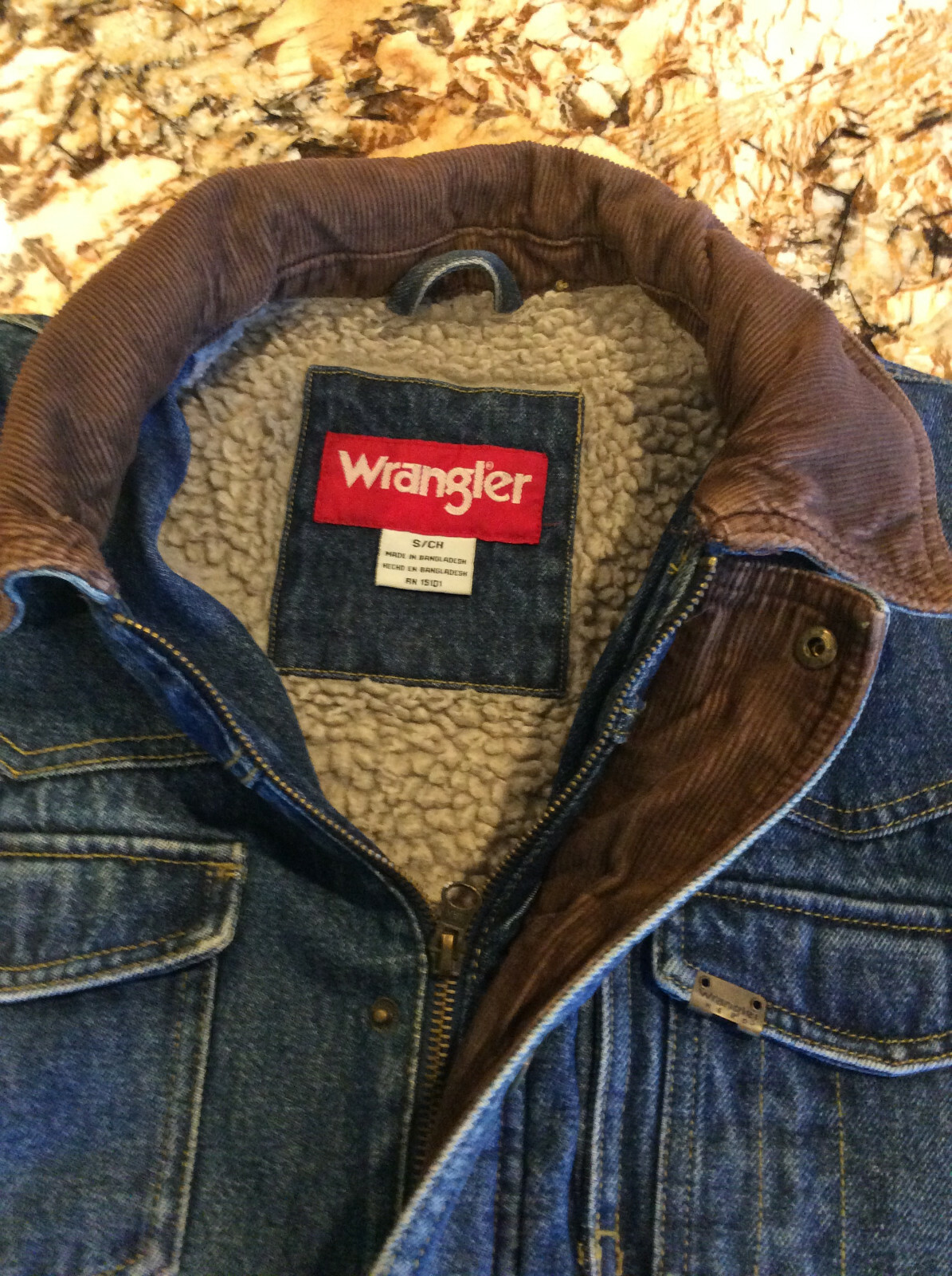 Купить WRANGLER HERO Jean Jacket Sherpa 