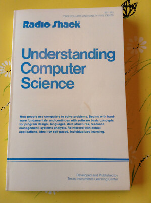 Radio Shack Understanding Computer Science Vintage Tandy Book 1981 280 pages