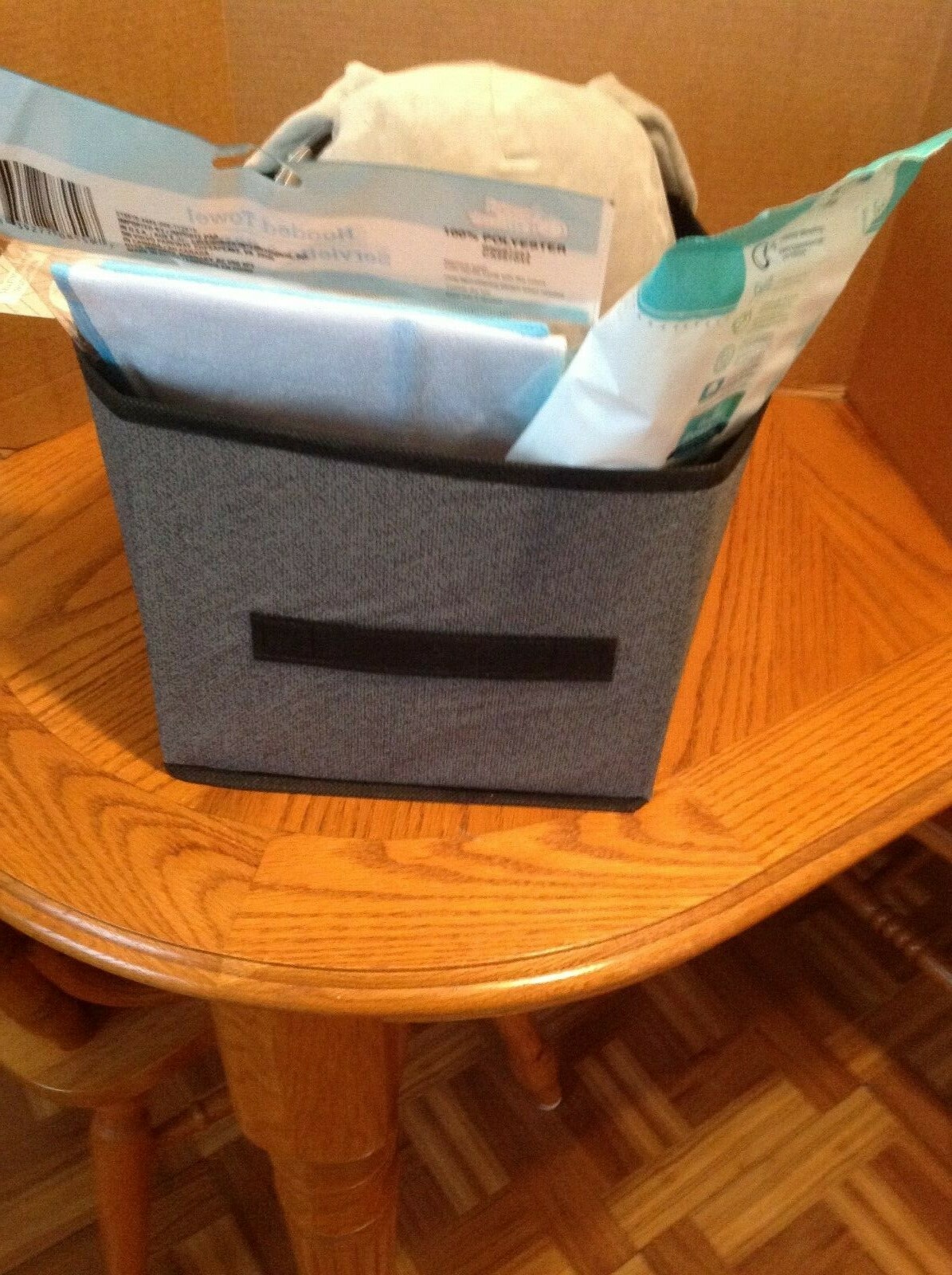 Welcome New Baby Boy / Girl Baby Shower Gift Basket - Neutral Colors