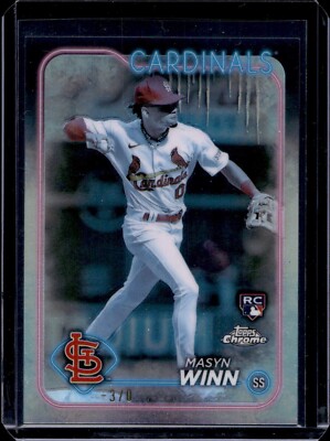 2024 Topps Chrome Masyn Winn RC Sub-Zero FrozenFractor SSP Case Hit 3/0