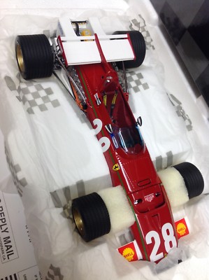 Exoto Ferrari 312 B Ignazio Giunti 28 1970 Grand Prix Begium 1:18 97066