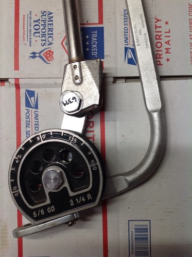 Lever Bender 5/8” In 2 1/4” In Radius IMPERIAL 364-FHA-12 Tubing Bender