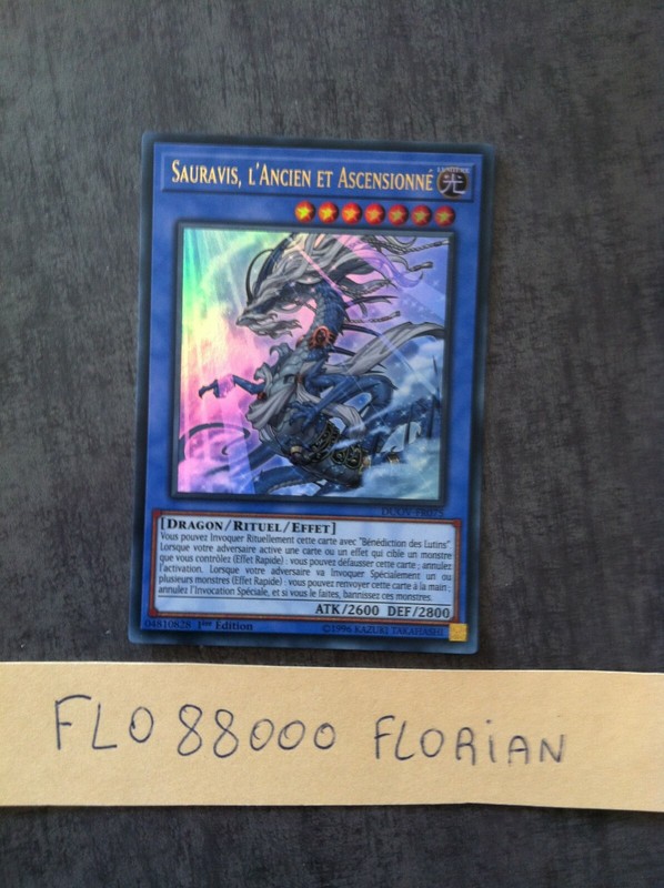 Yugioh Sauravis, L'Ancien Et Ascensionnï¿½ : Duov-Fr075 -Vf/Ultra Rare-