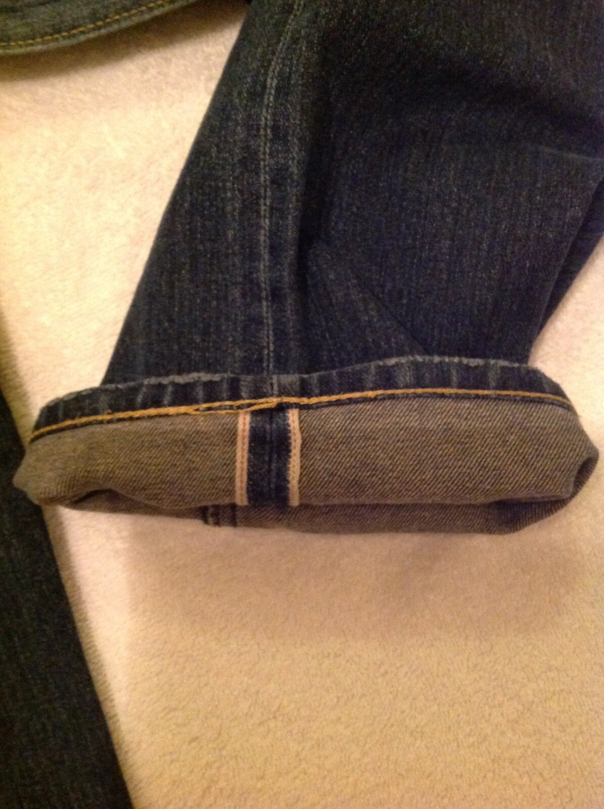 Джинсы visvim stonewashed jeans, size 