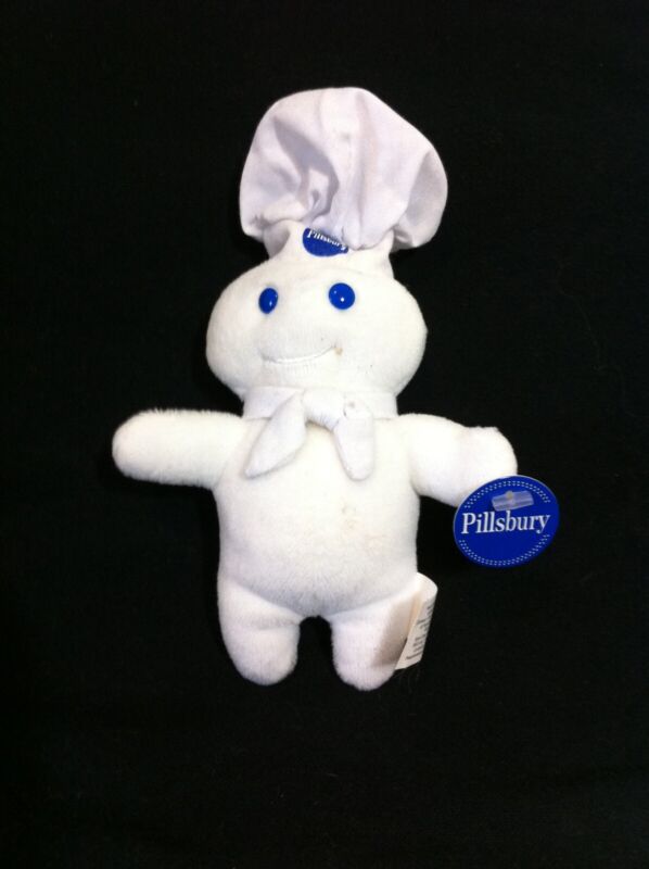Vintage 1999 Pillsbury Doughboy Mini Bean Bag Doll