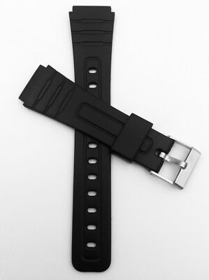 Fits CASIO F91W  F-94WA  F105W F-28W F-106W F-93W 18mm Replacement Band Generic1