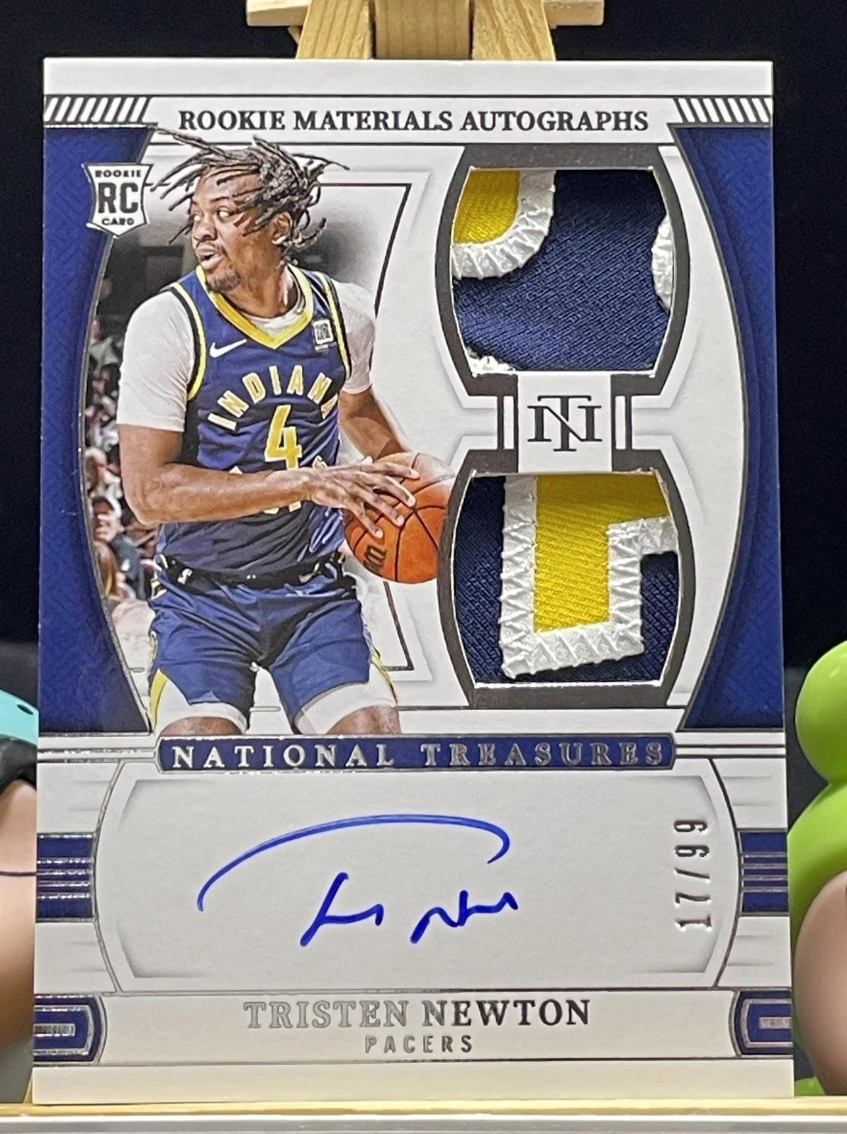 Tristen Newton 2024-25 Panini National Treasures RC Rookie