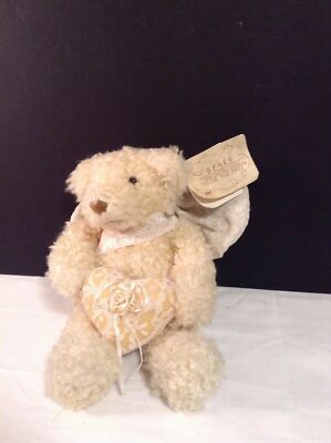 New Harmony Bear From The Past 9.5 in tall Russ Berrie Plush Stuffed Animal Toy 