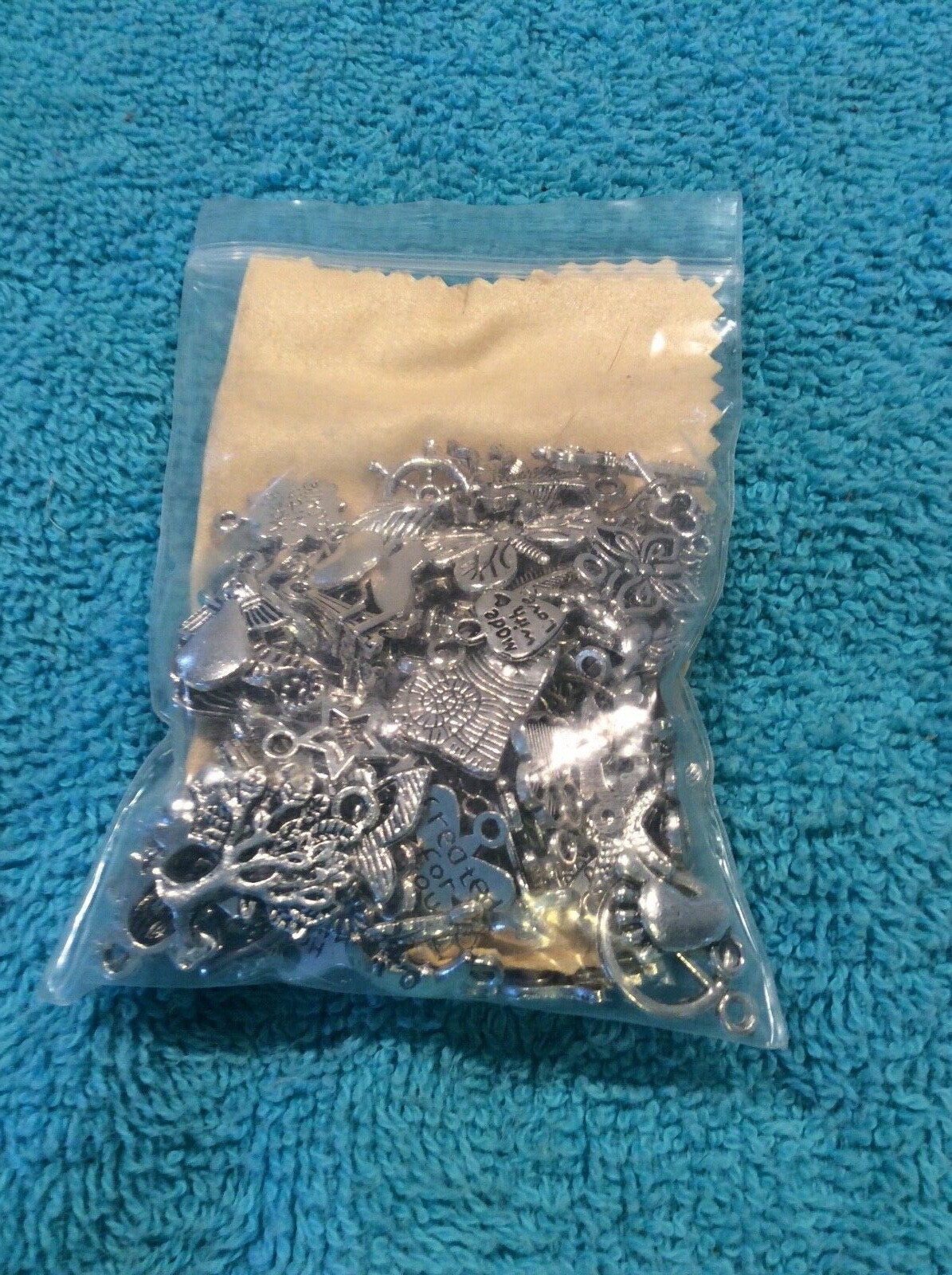 GRaB BaG LoT Of 103 ~ Mixed Theme STyLe Silver Charms Pendants