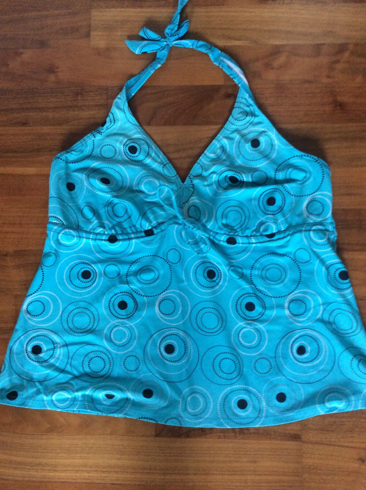 bpc beach bonprix Damen Tankini A-Form mit Bügel  Gr.48 türkis