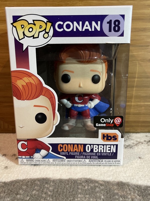 Conan Obrien Funko Pop! Vinyl Checklist - Find All The Funko Figurines with this Database of All