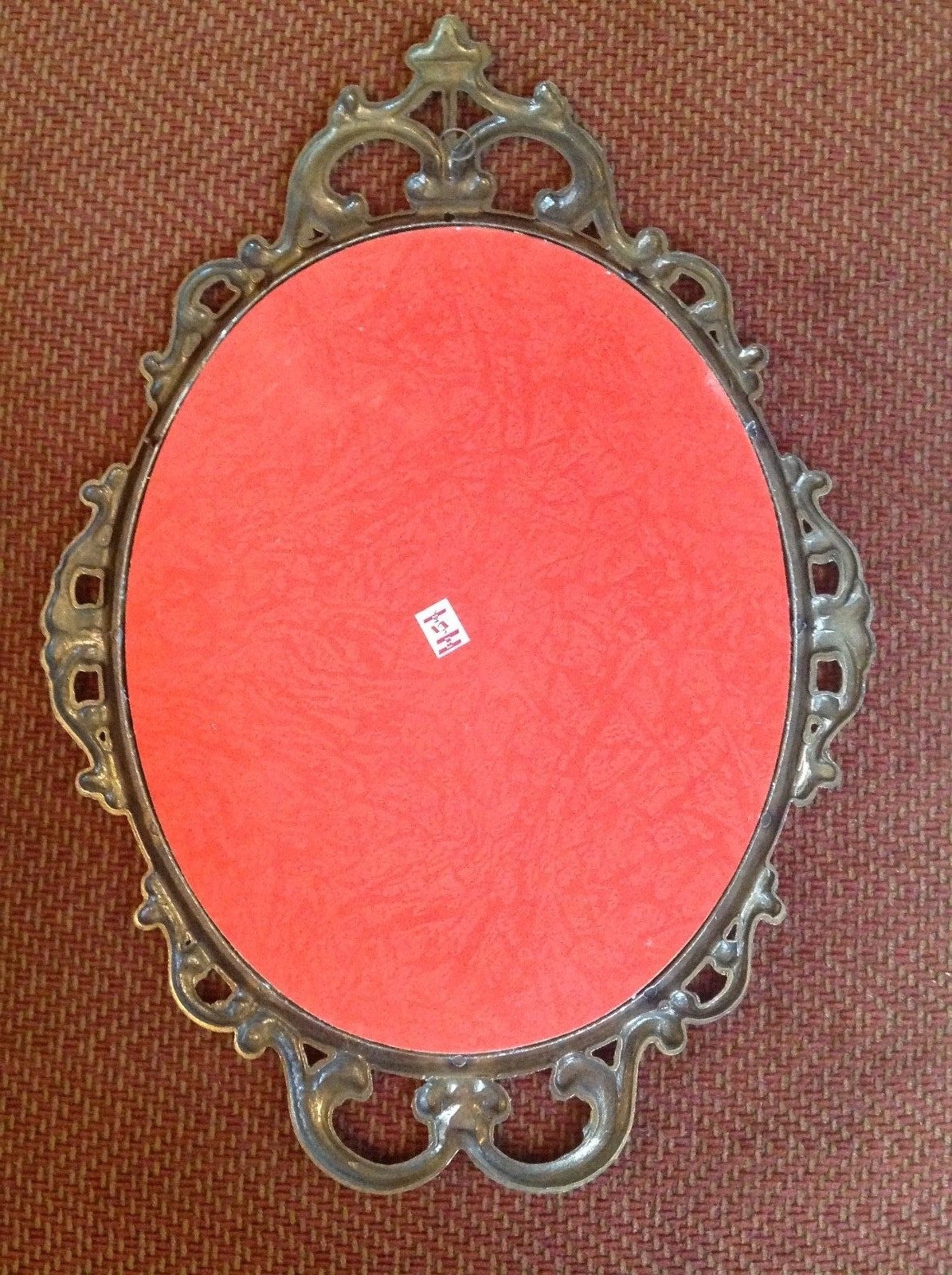 Antique HIMARK Beautiful Vintage Victorian Style Picture of Young Lady in Dress