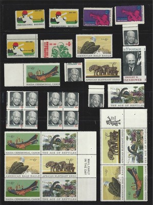 Collection of 597 EFO STAMPS, Mint, NH