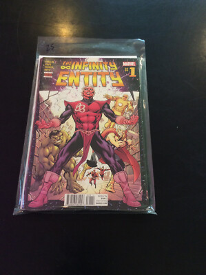 The Infinity Entity Comic Lot #s 1-5