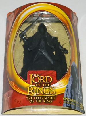 2002 ToyBiz Lord of the RIngs 6'' Ringwraith Figure *Sealed*