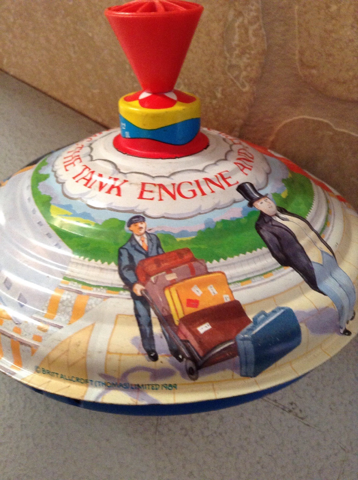 Thomas The Tank Engine Britt Allcroft Thomas Spinning Top 1989