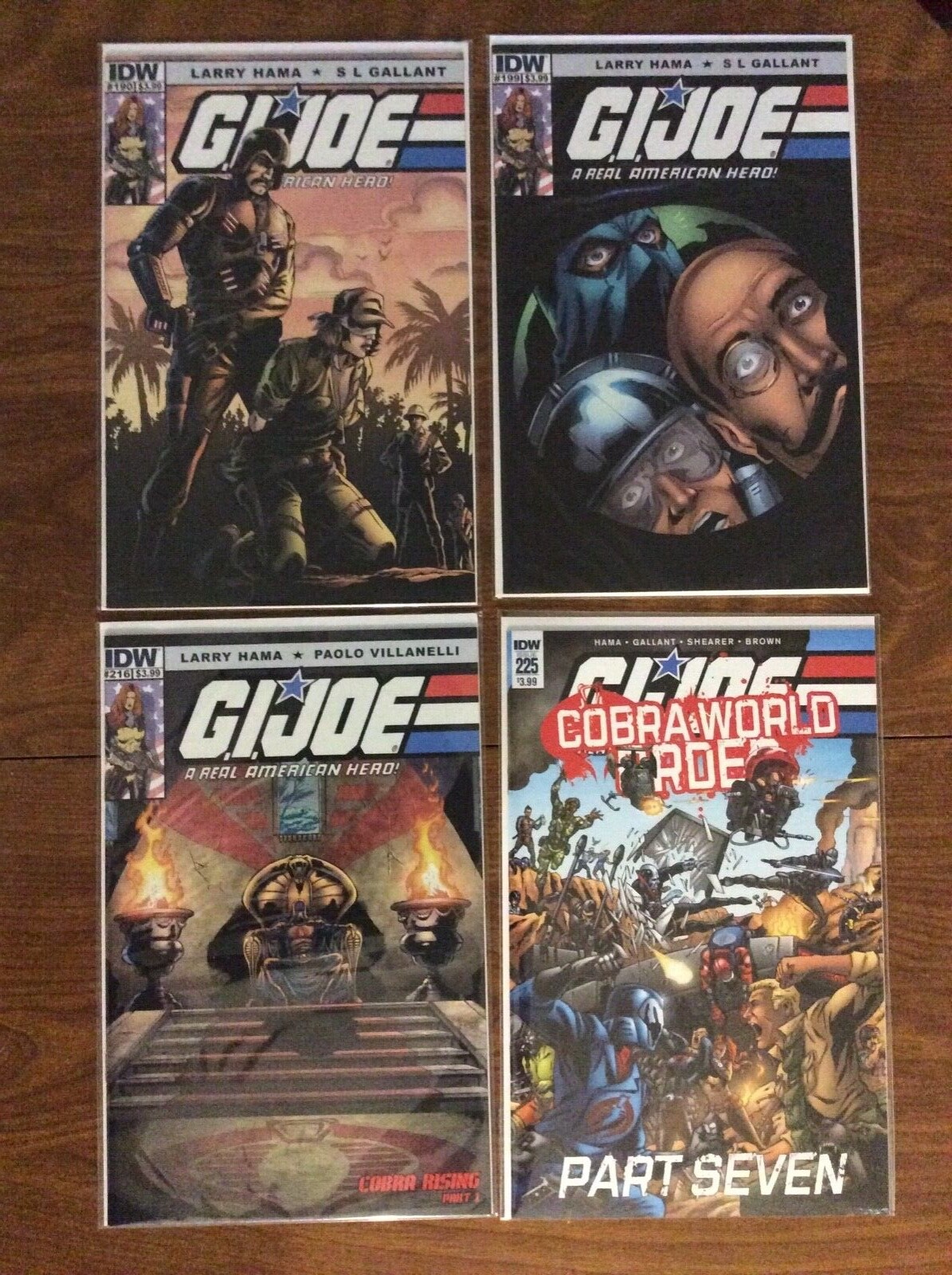 GI Joe A Real American Hero (IDW; 155 1/2 - 300) Most NM Choose your issues!