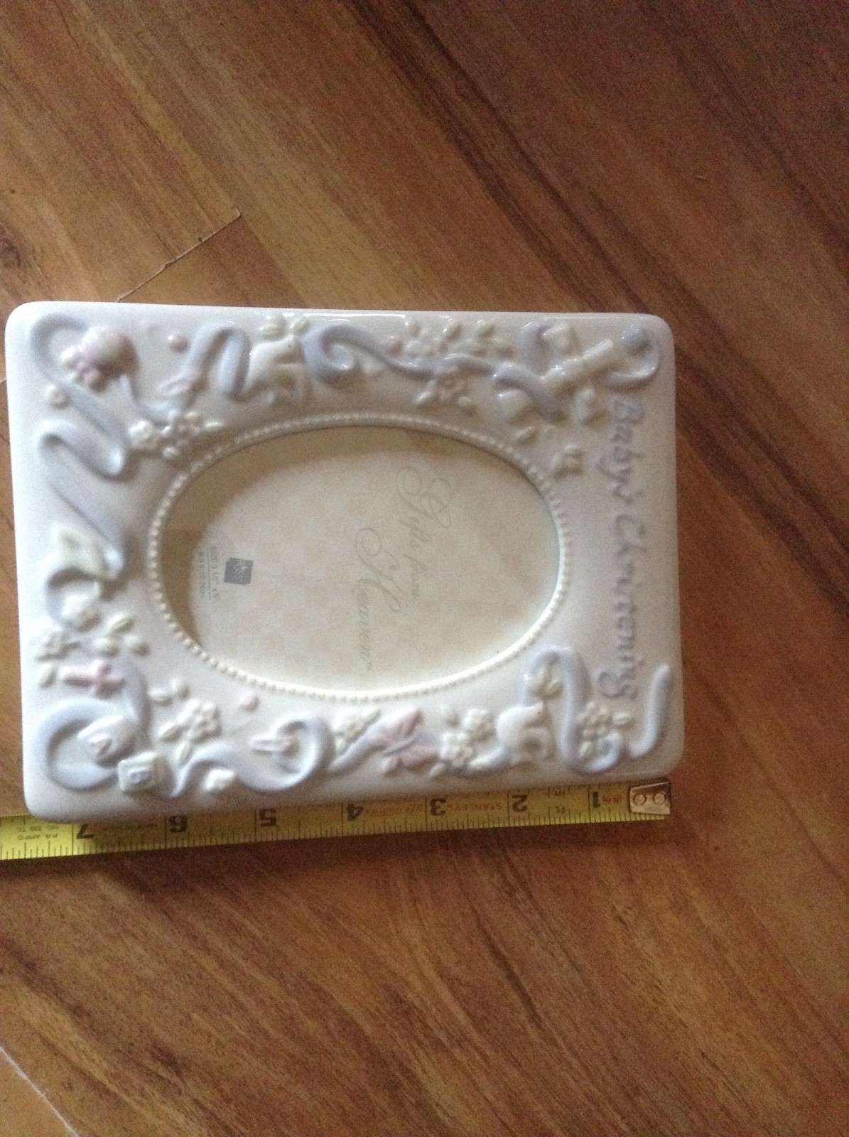 RUSS BABY CHRISTENING PHOTO FRAME NEW