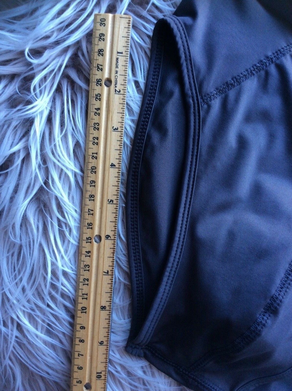 VTG Mens Underwear Hi-Cut Leg Gray Briefs Size 32 34 Medium