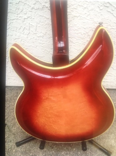 Rickenbacker Guitar 1970 Model 381 All Original OHSC