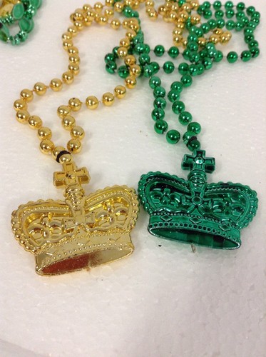 Mardi Gras Parade Beads Large Lot Multiple Colors Sizes Designs Medallions