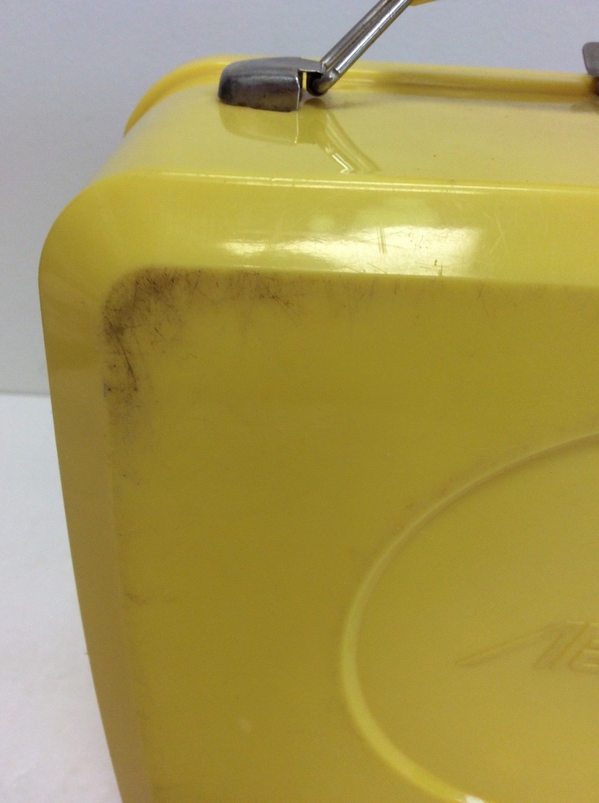 Aladdin 1982 Pac-Man Plastic Lunchbox With Thermos      U